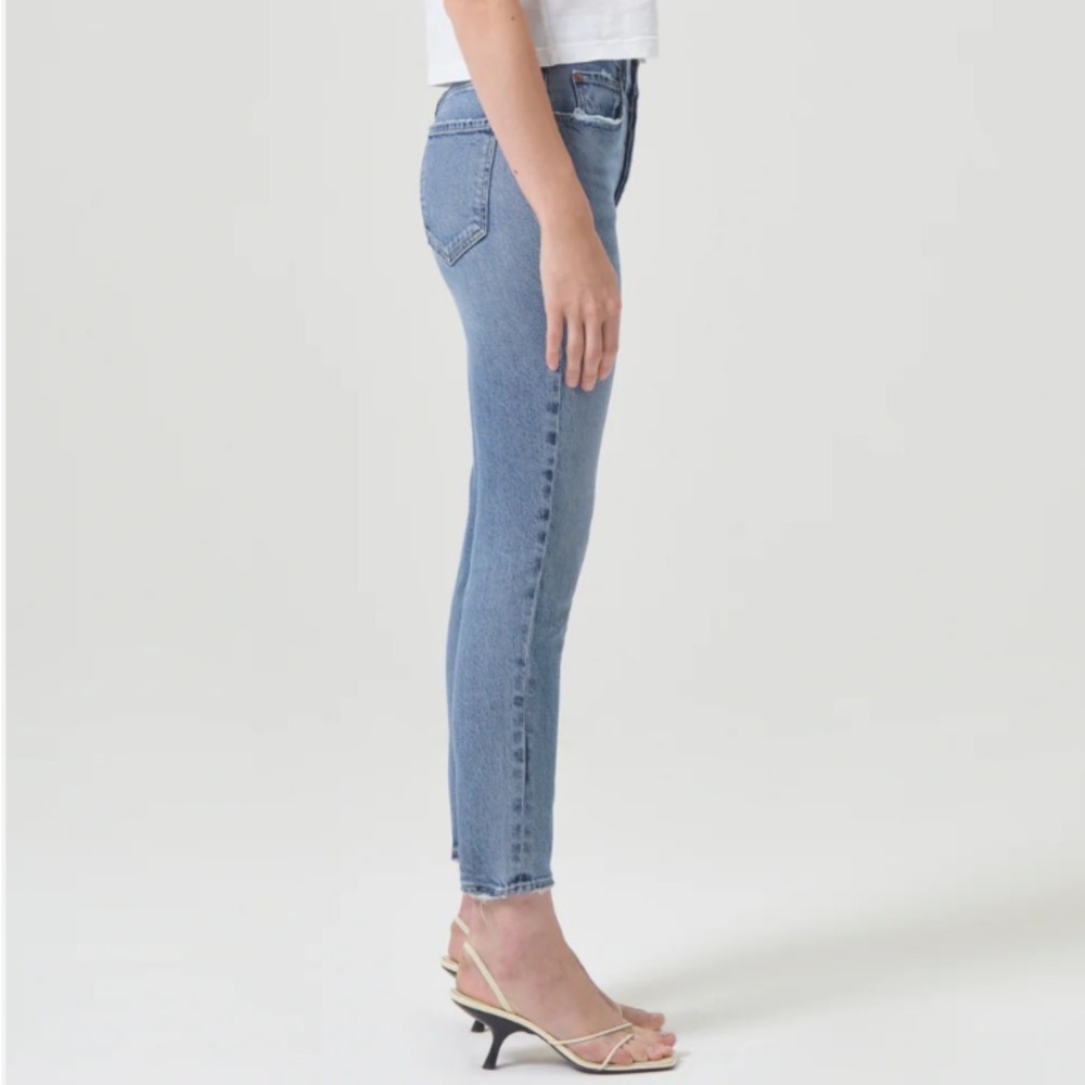 Agolde Nico High Rise Slim Fit Jeans - Picture 2 of 10